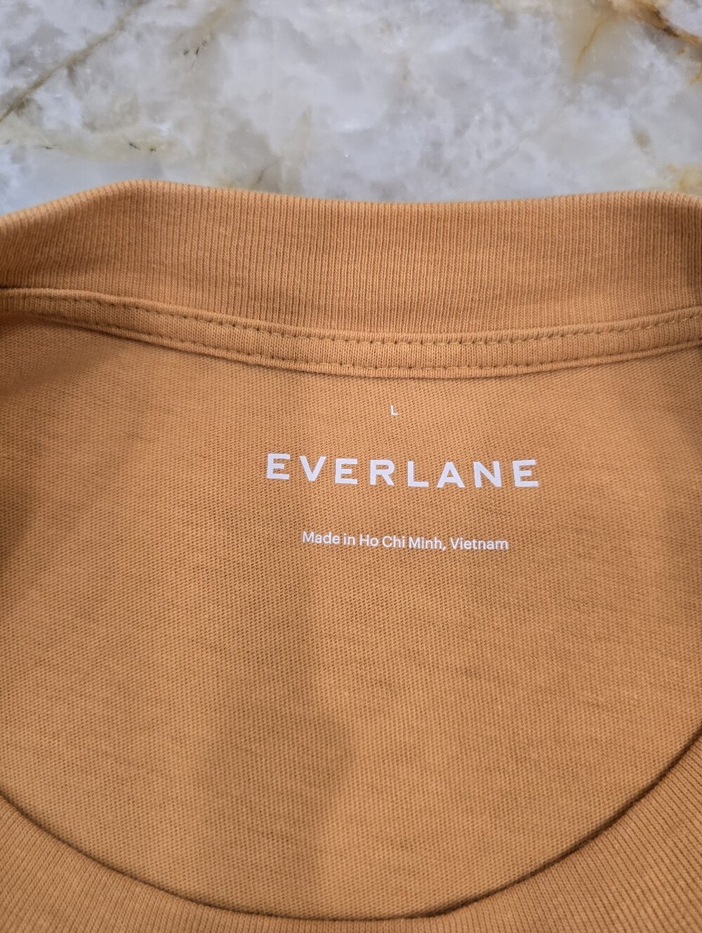 Everlane The Weekend Tank Dress Cotton mustard yellow L - Picture 5 of 6